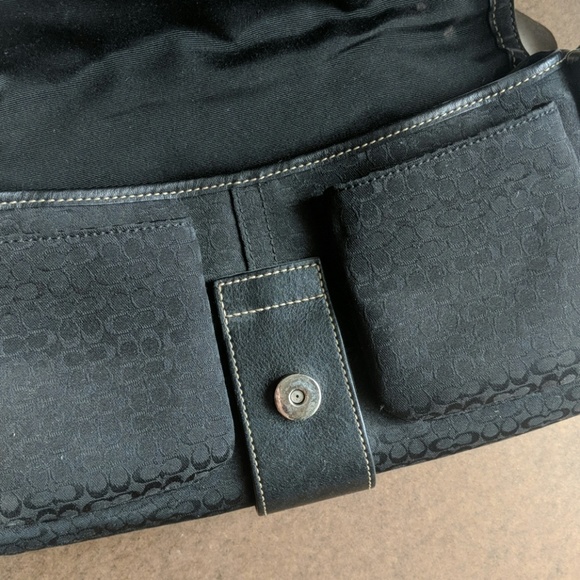 Black Coach Purse - Picture 3 of 4